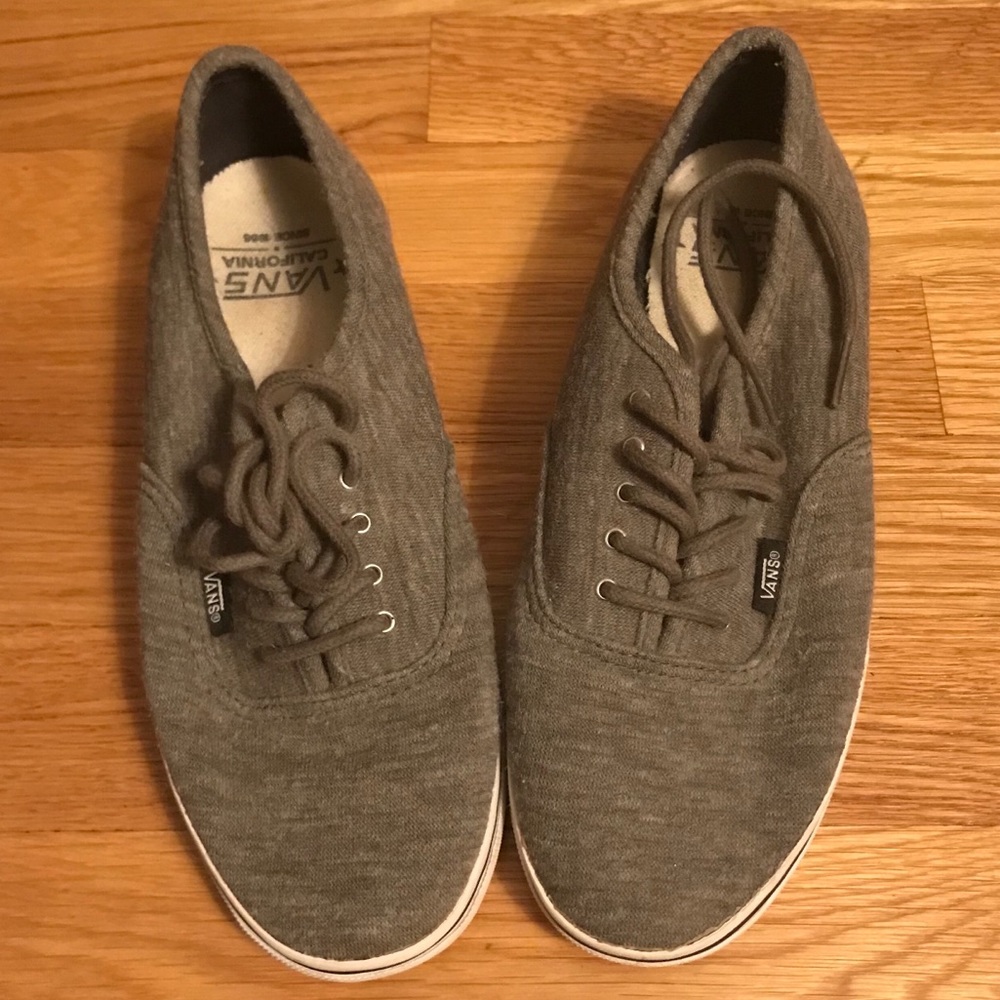 Grey Vans size 7